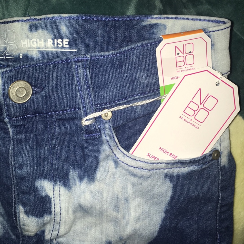 Nobo acid wash stretchy high rise jeans NWT - Picture 9 of 14